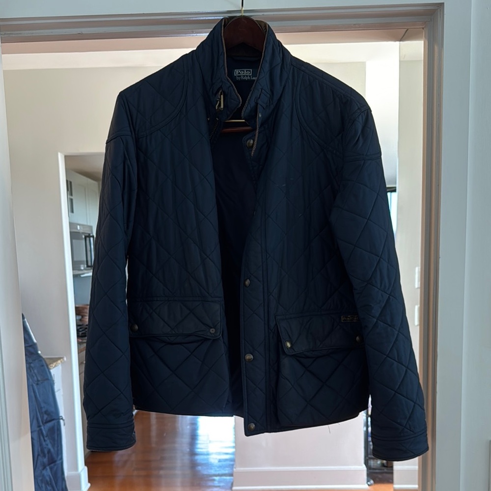 Ralph Lauren Blue Lightweight Shirt Jacket